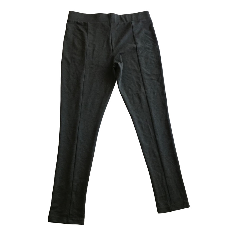 Dip stretchy straight gray trouser pants skinny ankle size L